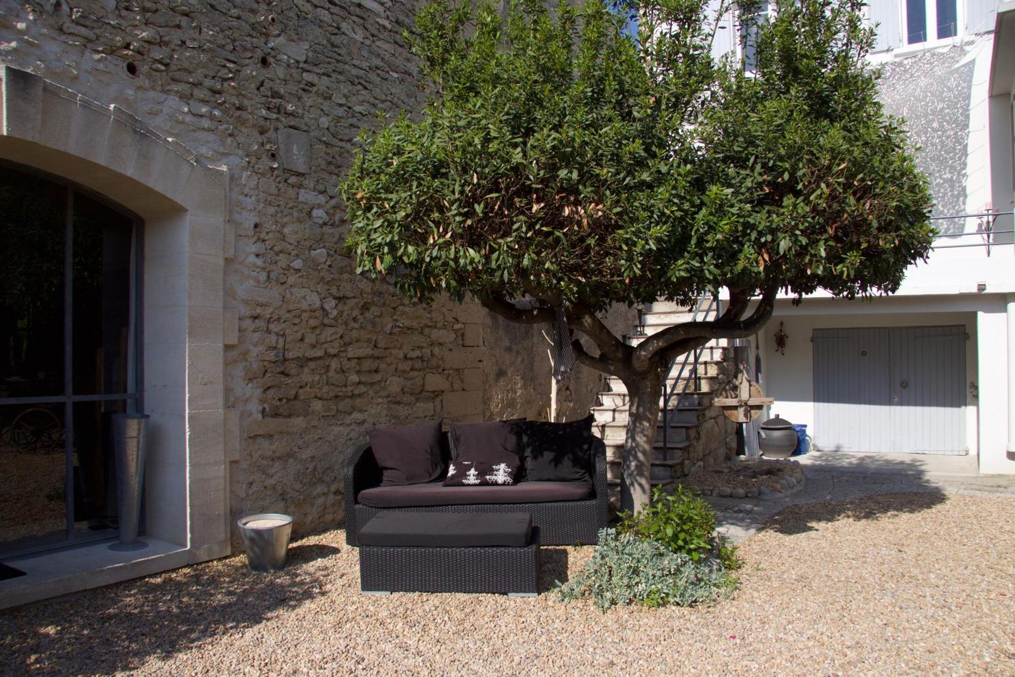 Mas Bleu Villa Sommieres Bagian luar foto