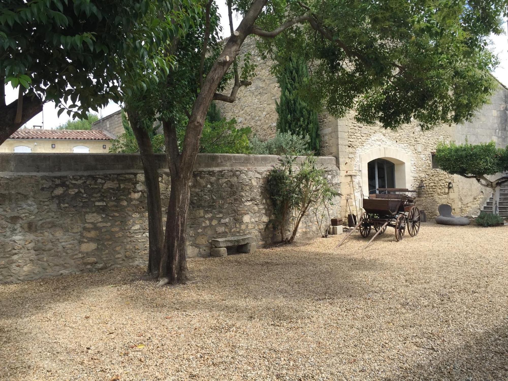Mas Bleu Villa Sommieres Bagian luar foto