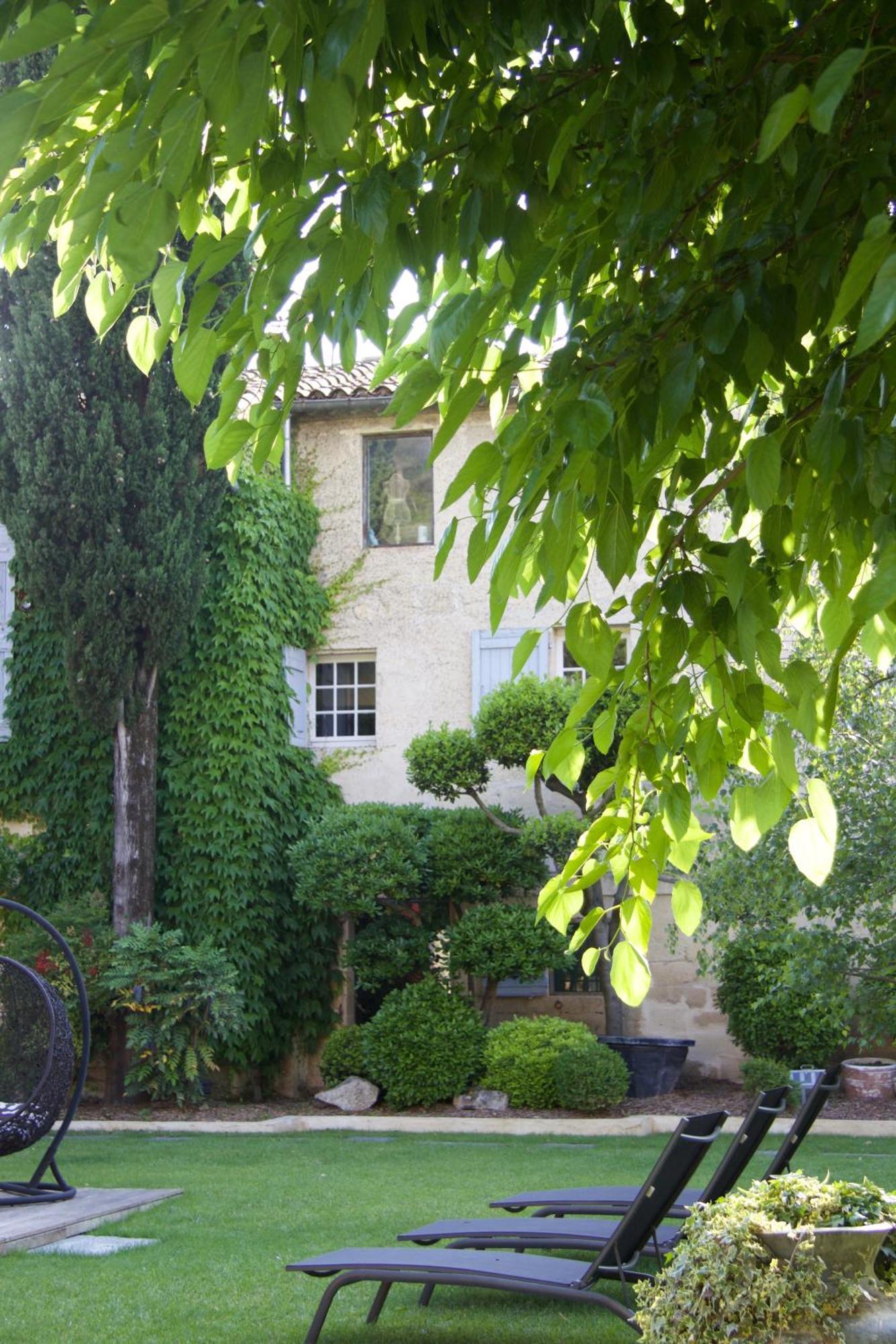 Mas Bleu Villa Sommieres Bagian luar foto